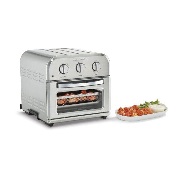 Cuisinart TOA-26 Compact Airfryer Toaster Oven, 1800-Watt Motor with 6-in-1 Functions and Wide Temperature Range, Air Fryer, Stainless Steel - Image 2