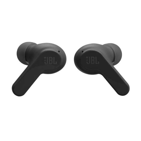 JBL Vibe Beam - True Wireless JBL Deep Bass Sound Earbuds, Bluetooth 5.2, Water & Dust Resistant, Hands-free call with VoiceAware, Up to 32 hours of battery life (Black) - Image 2