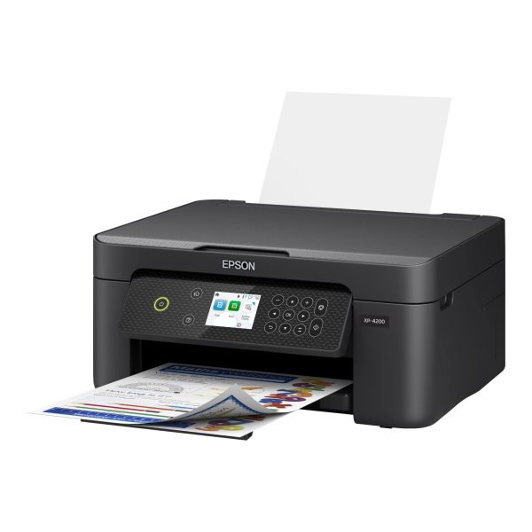 Epson Expression Home XP-4200 Wireless Color All-in-One Printer with Scan, Copy, Automatic 2-Sided Printing, Borderless Photos and 2.4" Color Display,Black - Image 3