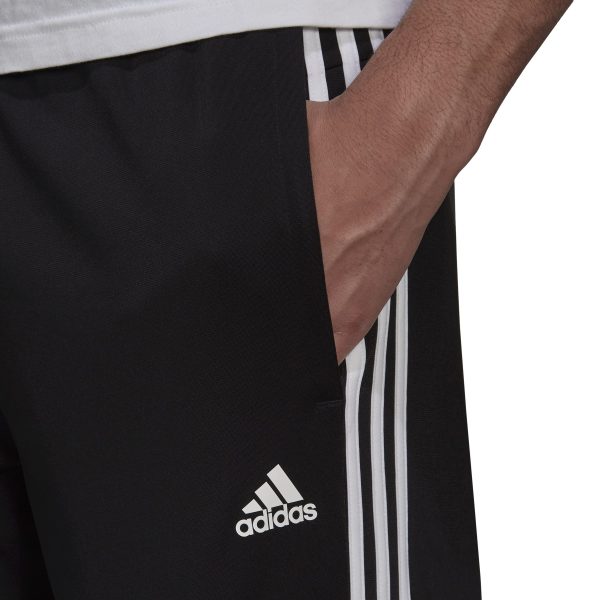 adidas Men's Essentials Warm-Up Open Hem 3-Stripes Tracksuit Pants - Image 2