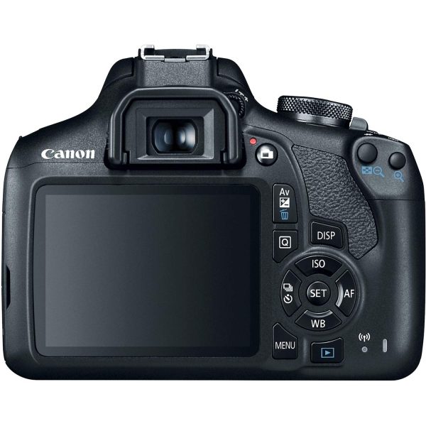 Canon EOS Rebel T7 DSLR Camera with 18-55mm Lens | Built-in Wi-Fi | 24.1 MP CMOS Sensor | DIGIC 4+ Image Processor and Full HD Videos - Image 2