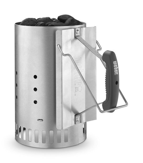 Rapidfire Chimney Starter, Standard, Silver